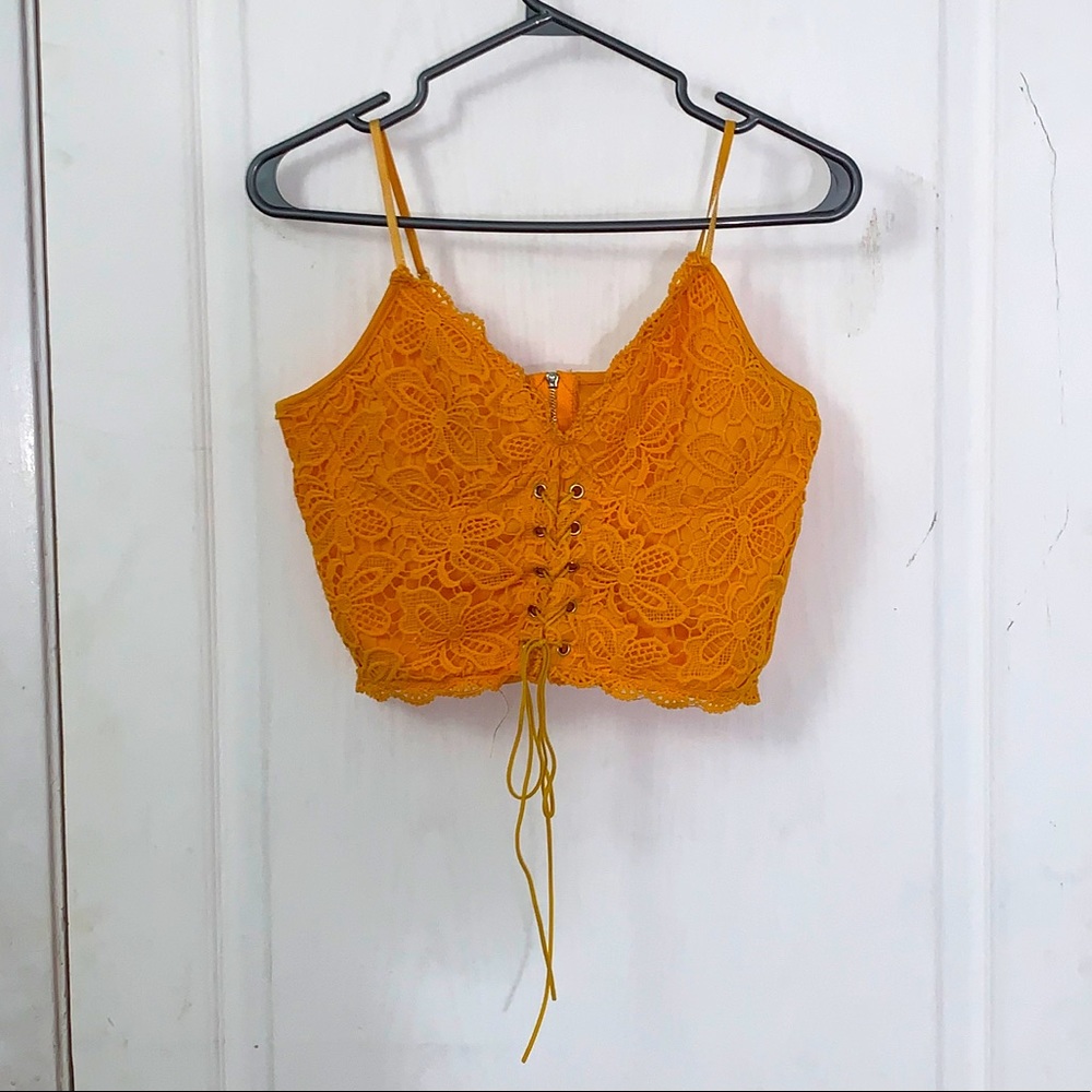 Lace Crop top/ tank top
